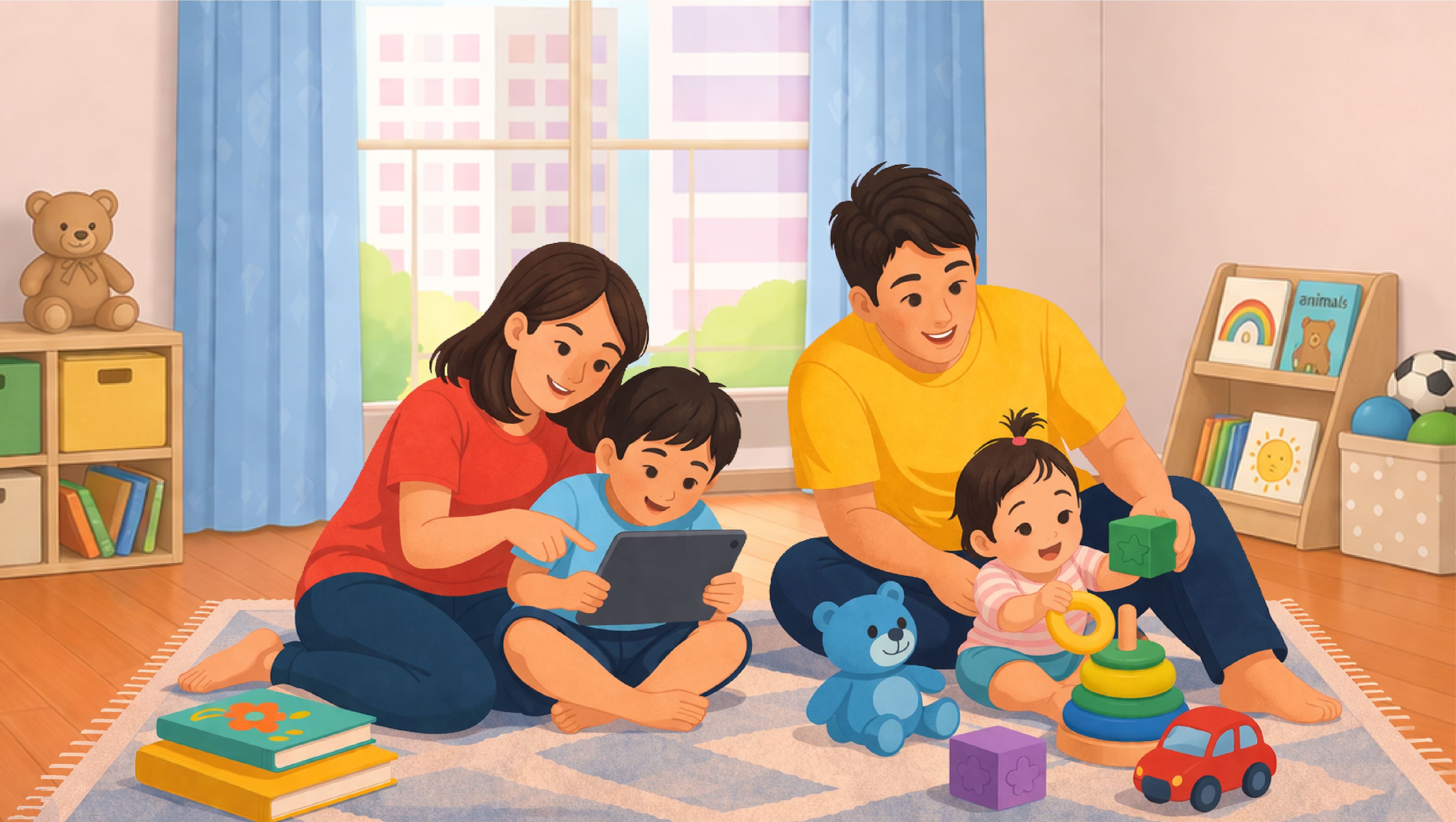 Young Children (0–6) - Start healthy digital habits early
